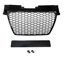 Calandre Grille Nid D'abeilles Noir Brillant Pour Audi TT 8J 2006-2016