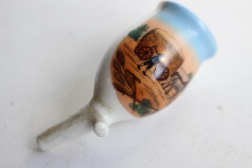 Fourneau pipe porcelaine - pipe,