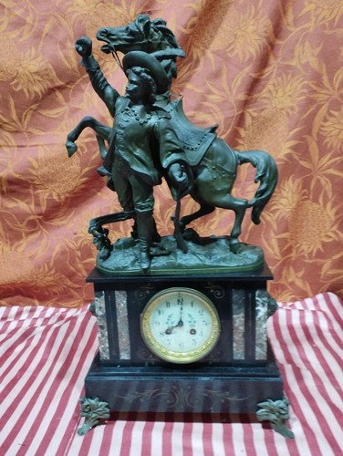 Ancienne pendule marbre - ancienne,