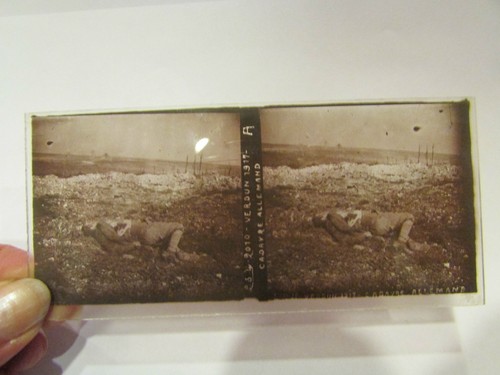 Plaque verre stereo photo - plaque,