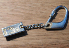 vintage RENAULT porte clés LINGOT D'OR numéroté 71854 voiture ancienne GOLD BAR