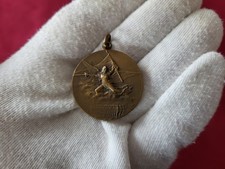 MEDAILLE FRANCAISE - POINCON BRONZE -POIDS 11 GR DIAMETRE 33 MM- MONNAIES BILLET