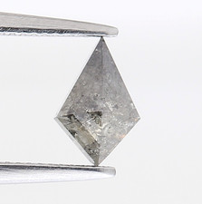 0.39cts Naturel Diamant Gris Couleur Cerf-Volant Plein Seul Déguisement