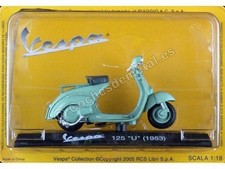 1953 Vespa 125 U Vert-Bleu