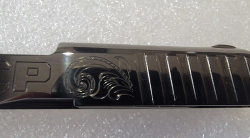Ruger lcp 380 engraved slide - ruger, .380