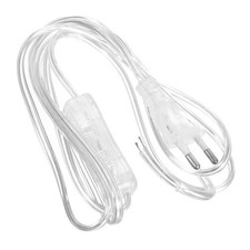  Extension Cable Rallonge Electrique 10m Fil Câble Lampe Électrique