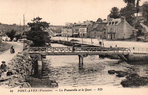Cpa pont aven - 29, pont-aven
