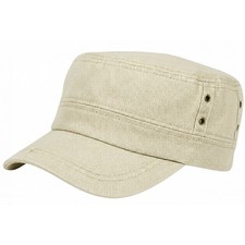 Casquette militaire beige - casquette,