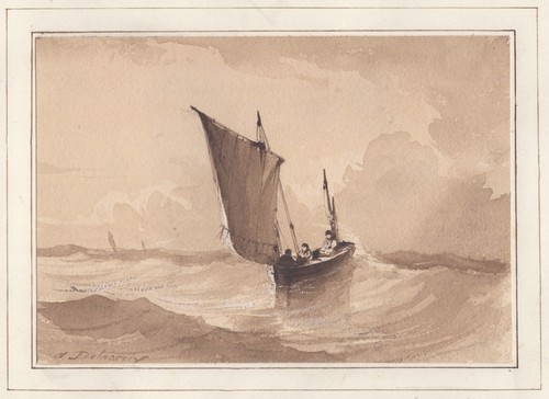 Bateau mer marine aquarelle - bateau,