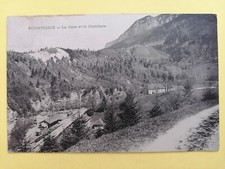 cpa FOURVOIRIE La GARE Chemin