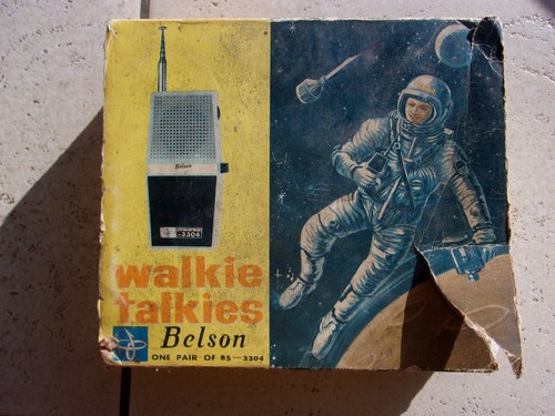 Jouet vintage talkie walkie - vintage,