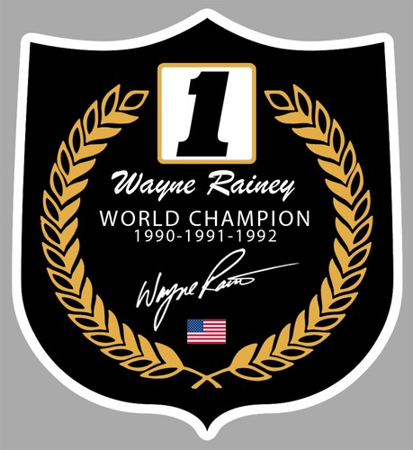 Sticker wayne rainey champion - sticker,