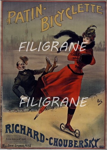 Patin bicyclette rdhb - -, poster