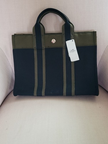 Sac toile hermes - toile,