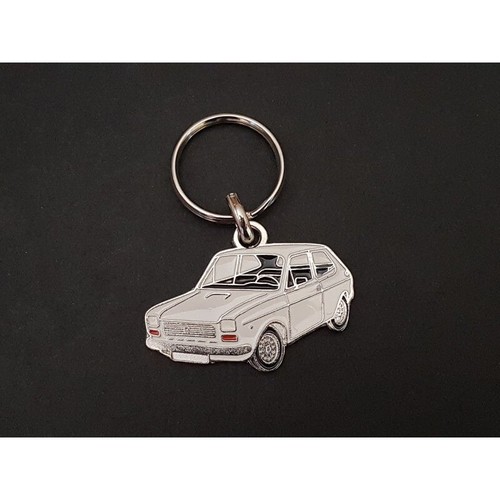 Porte clés profil fiat 127 - profil,