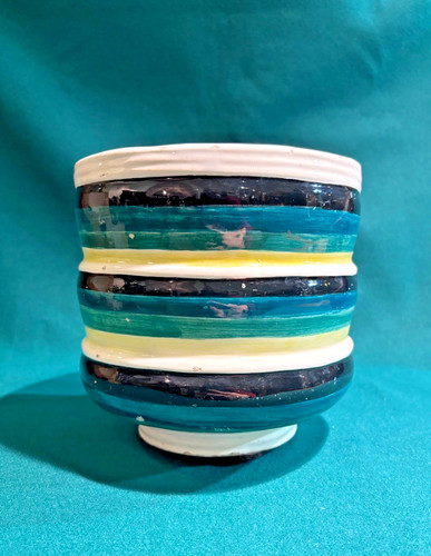 Ceramic essevi vase 1936 - vase,