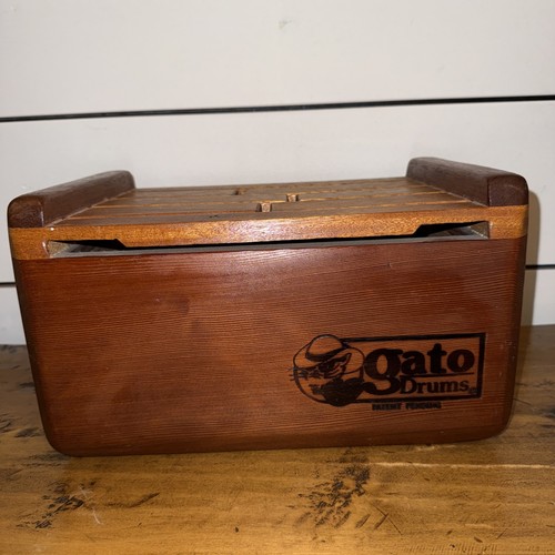 Gato drums wooden tongue slit - wooden, tongue/slit