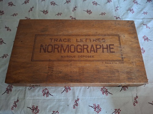 Coffret normographe ancien - normographe,