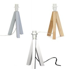 Lampe de Table Cadre Bois