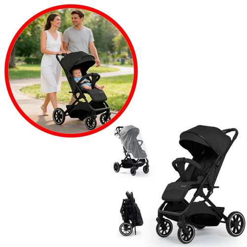 Poussette bébé compacte - poussette, 0-36