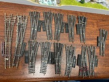 Lot de 14 aiguillage jouef pour pièce ou a restaurer