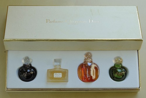 Vtg christian dior miniatures - christian,