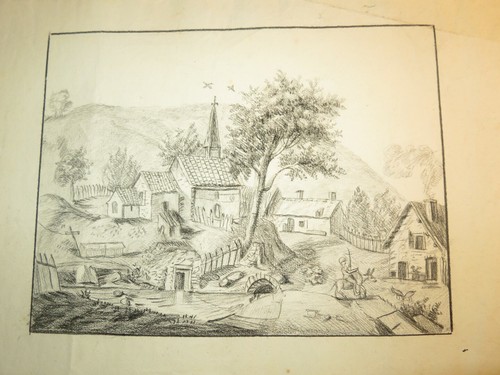 Ecole francaise xviii dessin - ecole,
