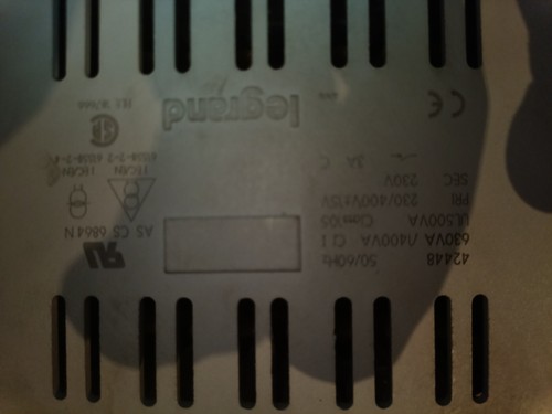 Transformateur legrand 42448 - transformateur,