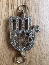 Grande Suspension Lampe Synagogue Judaïsa Marocain Berbère Ottoman Ancien 