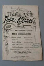 Ancienne Partition de chansons