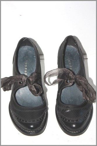 Neosens escarpins cuir noir - neosens,