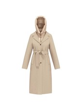 Veste Emme Marella, Modèle Desiderio, En Tissu Doux, Couleur Écru