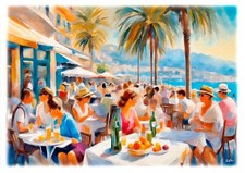 Tableau  paysage de Provence