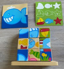 Puzzle en bois multifaces –