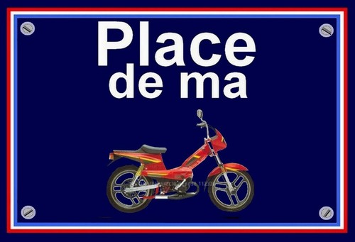Plaque place de ma - plaque, "