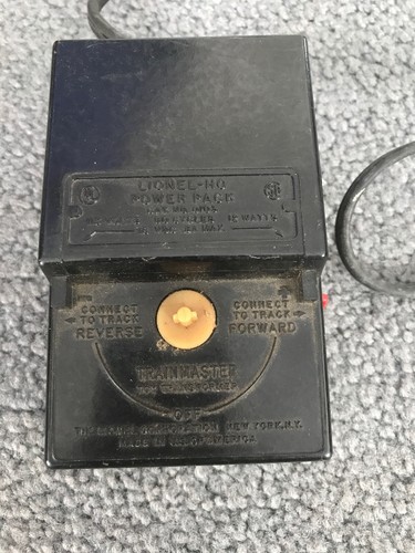 Lionel powerpack type 0103 - ho,