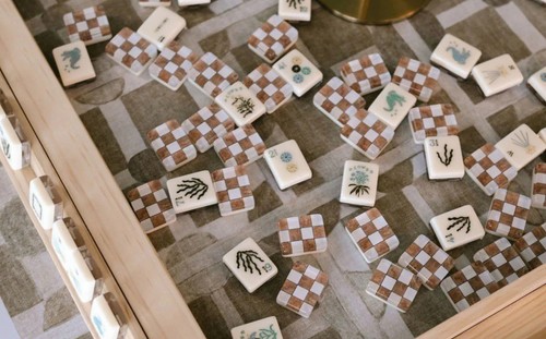 American mahjong game - american,