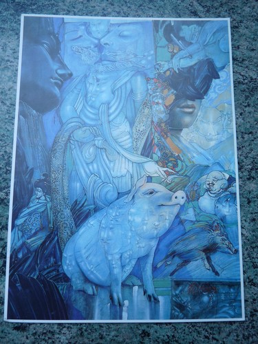Alsace carte photo - carte, d'art