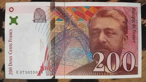 Billet 200 francs gustave - billet,