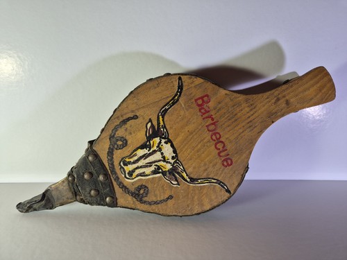 Ancien soufflet cheminée - ancien,
