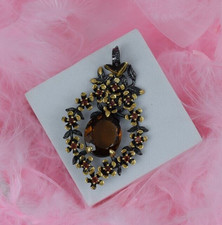 Pendentif pierre précieuse