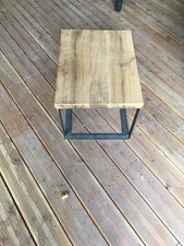 table basse en chêne design