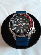 Montre Citizen Promaster Eco Drive Pepsi Homme BN0168-06L