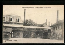 CPA Pont-de-Chéruy, Les