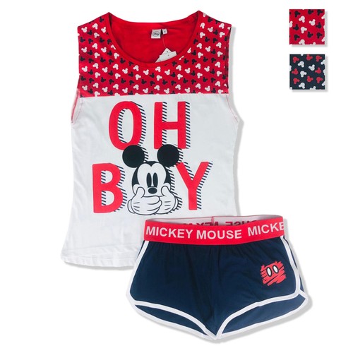 Pyjama court femme disney - pyjama,