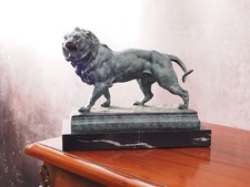 Statue En Bronze Lion –