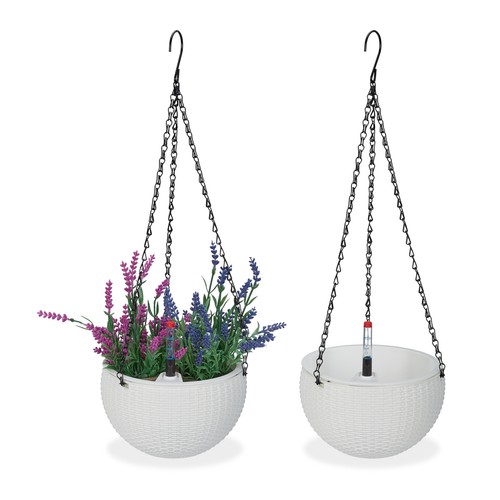 Pot fleurs suspendu kg - pot,