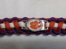 Clemson Tigers Paracord Bracelet