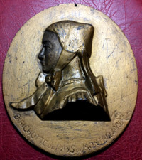 Ancienne grande plaque en fer 1056gr Diaichotte du pays de Montbéliard