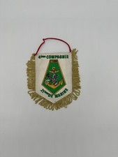 Fanion Militaria 4 Eme Compagnie 21 Rima 21 Eme De Marine 